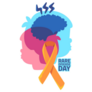 Rare Disease Day Support Sticker