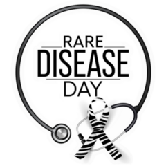 Rare Disease Day Zebra Medical Sticker 