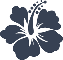 Ravishing Hibiscus Flower Sticker