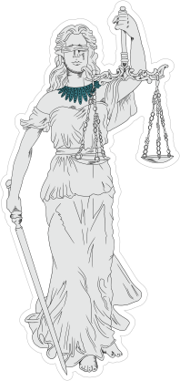 RBG Blind Justice Sticker