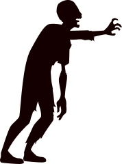 Reaching Zombie Sticker