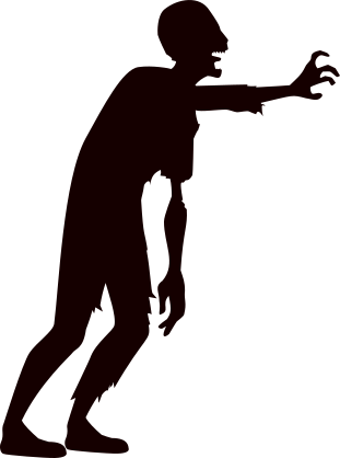 Reaching Zombie Sticker