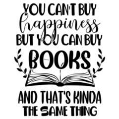 Reading Books Lettering Sticker