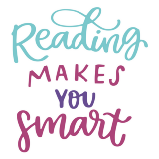 Reading Makes You Smart Sticker