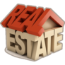 Real Estate 3d House Sticker