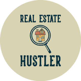 Real Estate Hustler Brown Sticker