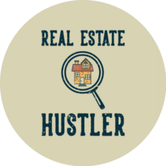 Real Estate Hustler Brown Sticker