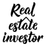 Real Estate Investor Lettering Sticker