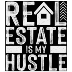Real Estate My Hustle Sticker