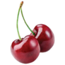 Realistic Cherry Art Sticker