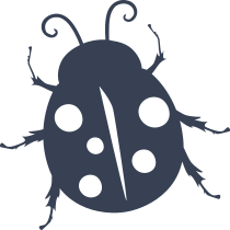 Realistic Ladybug Sticker