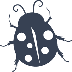 Realistic Ladybug Sticker