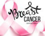 Realistic Pink Ribbon Breast Cancer Awareness Sticker