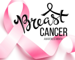 Realistic Pink Ribbon Breast Cancer Awareness Sticker