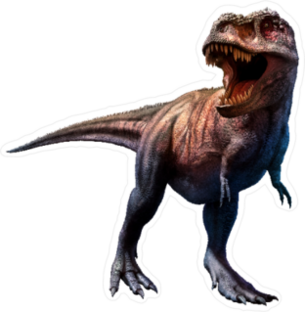 Realistic Tyrannosaurus Rex Sticker