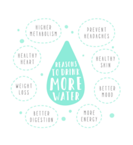 Reasons to Drink More Water Sticker