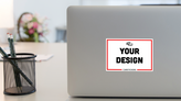 Rectangle Sticker Computer