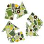 Recycle Icons In The Symbol Sticker