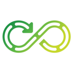 Recycle Infinity Arrow Symbol Sticker