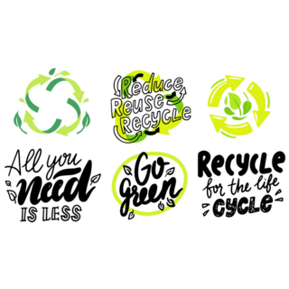 Recycle Sticker Sheet