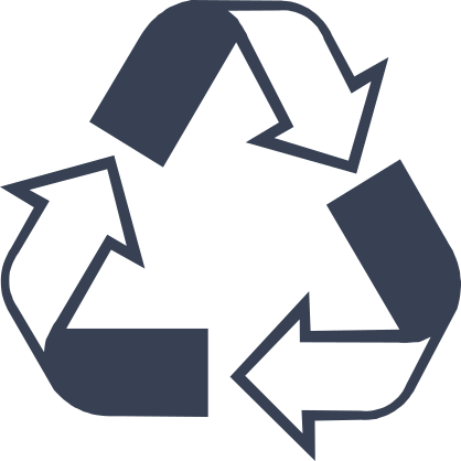 Recycle Symbol Sticker