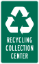 Recycling Collection Center Sticker