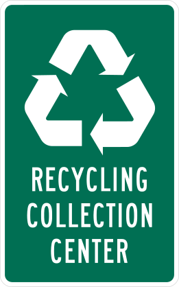 Recycling Collection Center Sticker
