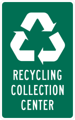 Recycling Collection Center Sticker
