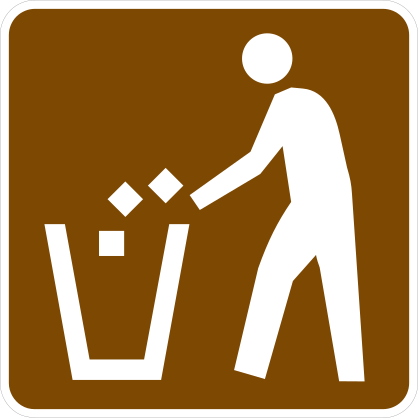 Recycling Trash Interest Sticker