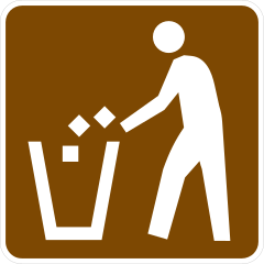 Recycling Trash Interest Sticker