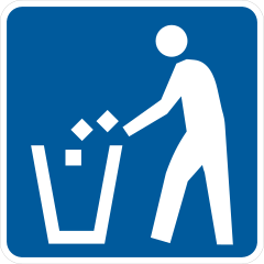 Recycling Trash Sticker