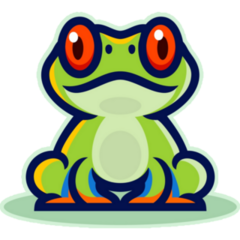 Red Eyed Frog Costa Rica Sticker