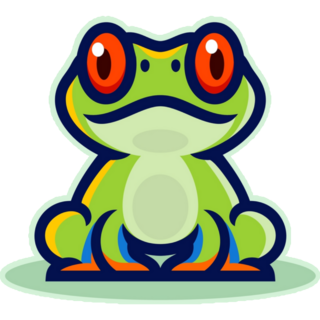 Red Eyed Frog Costa Rica Sticker