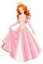 Red Head Princess Fairy Tale Sticker