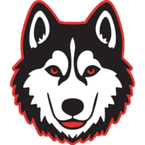 Red Husky Sticker