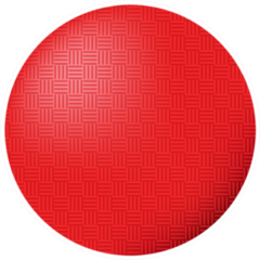 Red Kickball Dodgeball Ball Illustration Icon Sticker