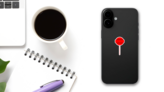 Red Lollipop Sticker on a Phone (New) example