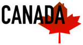 Red Maple Leaf And House Canada Sticker