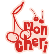 Red Mon Cheri Sticker