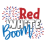 Red White Boom - 4th Of July Sticker
