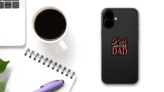 Reel Cool Dad - Fathers Day Sticker on a Phone (New) example