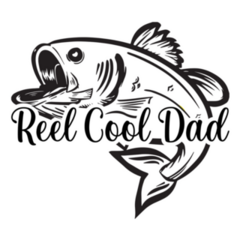 Reel Cool Dad Fathers Day Sticker