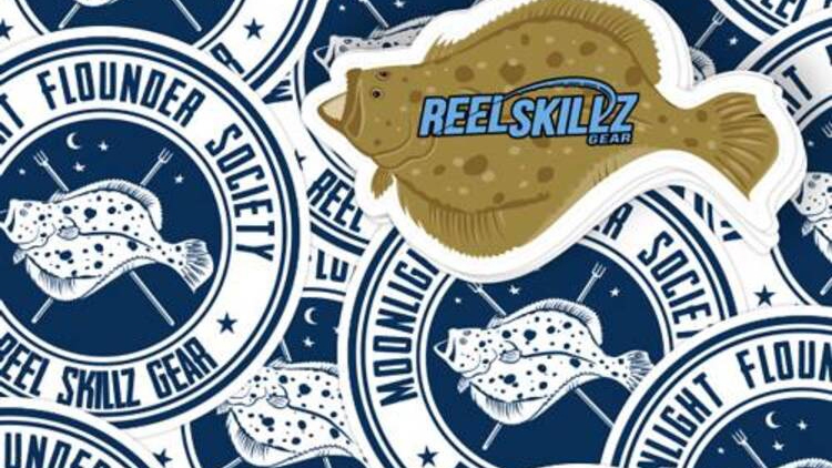 Reel Skillz Custom Circle Stickers