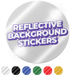 Reflective Background Stickers Thumb