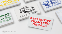 Reflective Transfer Decal Stacks