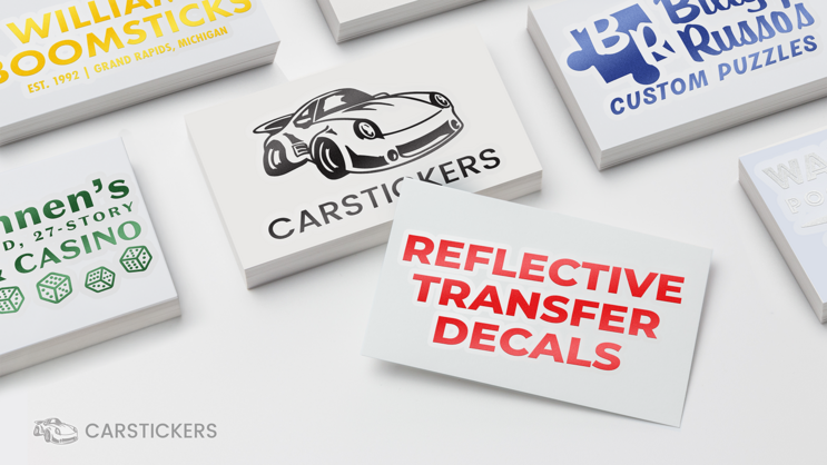 Reflective Transfer Decal Stacks