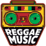 Reggae Roots Jamaica Boombox Sticker