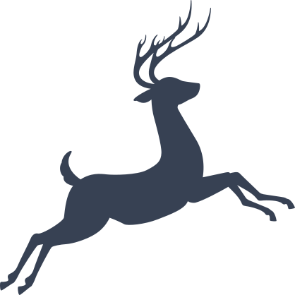 Reindeer Sticker