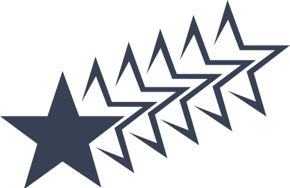 Repetitive Stars Sticker