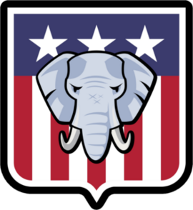 Republican Party Election Elephant Sticker